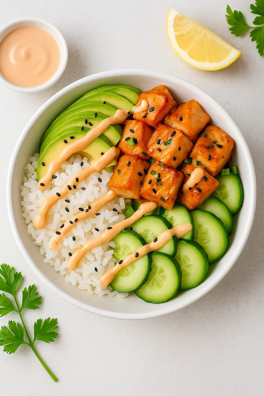 Salmon Sushi Bowl